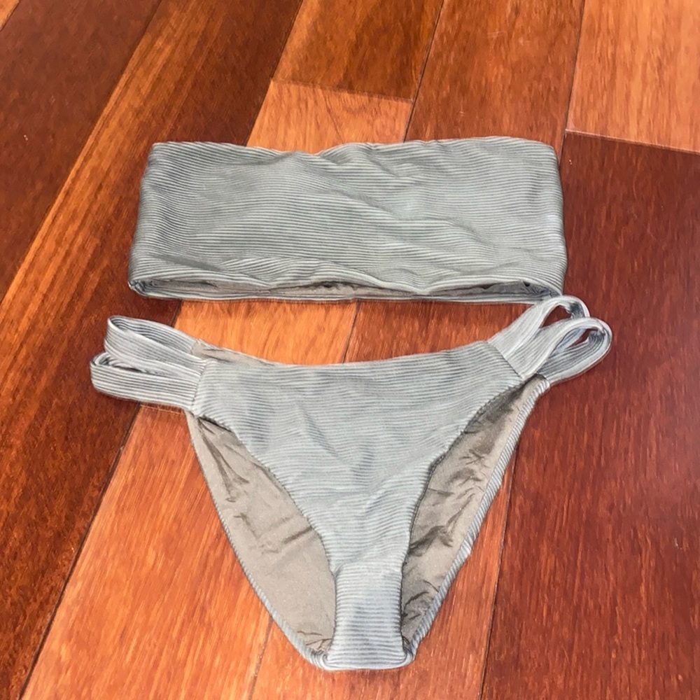 Army Green Bikini Set